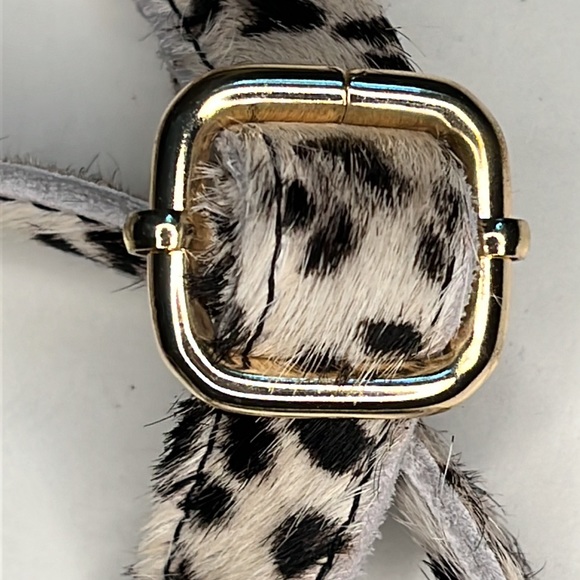 Charlie Leather Small Cross Body Waist Pochette Animal Print Bag - Picture 13 of 15